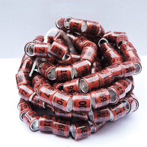 8mm Round Pigeon Foot <strong>Rings</strong> All Seasons Use Breeding Racing Pigeon Bands <strong>Bird</strong> Supplies - Product Image 1