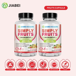מפעל jiabi מותאם אישית כמוסות פירות oem/odm תוספת ויטמין עבור ניאוף מערכת החיסון בריאה - Product Image 2