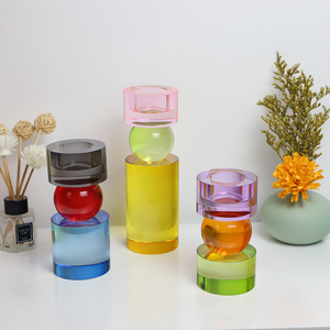 <span class=keywords><strong>Elegante</strong></span> cristal al por mayor barato estrella de cristal figura luz portavelas decoración creativa para la decoración del hogar - Product Image 5