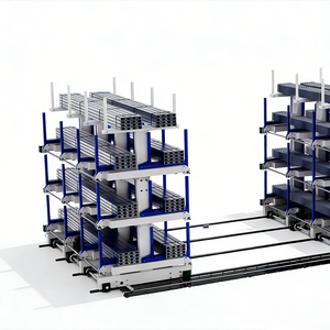 Sistema de Estanterías Cantilever con Rieles Deslizantes, Suministro Directo de Fábrica, Gran Venta, Marca <span class=keywords><strong>Wanka</strong></span> - Product Image 1
