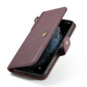 Ốp lưng điện thoại da giả 2 trong 1, nam châm, tùy chỉnh cho <span class=keywords><strong>iPhone</strong></span> X 11 12 13 14 15 Xs Pro Max, kiểu dáng sách, có khe đựng thẻ - Product Image 4