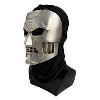 Máscara de Resina del Dr. Doom de la Serie Marvel para Halloween y Disfraces