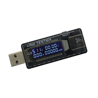Detector USB de I-SMART, voltímetro, amperímetro, probador de capacidad de potencia, medidor de corriente de voltaje móvil, KWS-V21 USB