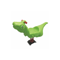 Cheval à Bascule Robuste en Plastique pour Enfants, Équipement de Jeux Extérieur Durable pour Parcs et Écoles Maternelles