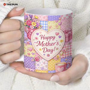 Juego de Regalo para Mamá, <span class=keywords><strong>Taza</strong></span> de Cerámica Apta para Lavavajillas, <span class=keywords><strong>Taza</strong></span> de Porcelana para el Día de la Madre, <span class=keywords><strong>Taza</strong></span> de Té y Café para el Día de la Madre, Regalo para el Día de la Madre - Product Image 4