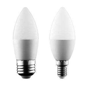 หลอดไฟ LED แบบเทียน ขั้วเกลียว E12 E14 E26 E27 B22 B15 ประหยัดพลังงาน สำหรับโคมไฟแขวนในบ้าน - Product Image 5