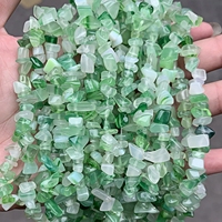 Perles en Vrac de Pierres Naturelles 5-8mm 80cm en Gros - Pépites Irrégulières Multi-Matériaux pour Fabrication de Bijoux, Bracelets et Colliers DIY