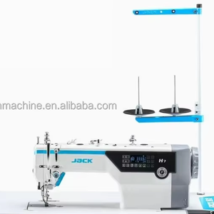 Nouvelle machine à coudre industrielle en cuir de pied de marche à point noué à alimentation supérieure numérisée Jack H7 pour coussins - Product Image 2