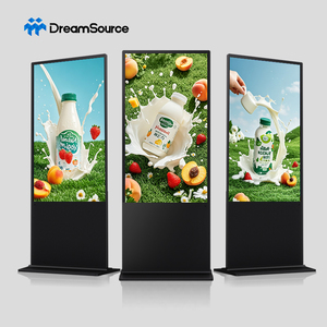 43/49/55/65/85/98 Inch Indoor Floor <b>Standing</b> Display LCD Advertising Display Smart WIFI Media Player for Shopping Centers - Product Image 1