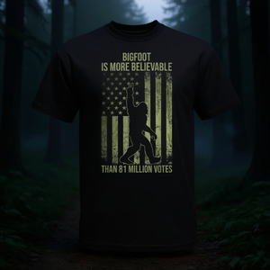 Bigfoot est plus crédible que les 81 millions de voix - T-shirt vintage USA - Product Image 3