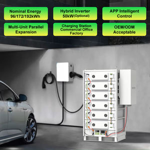 Hệ thống lưu trữ năng lượng (ESS) pin LiFePO4 điện áp cao BYD 192kWh, 102.4V 314Ah, cấu hình 6, kèm biến tần hybrid 50kW cho lưu trữ năng lượng mặt trời/lưới điện - Product Image 5