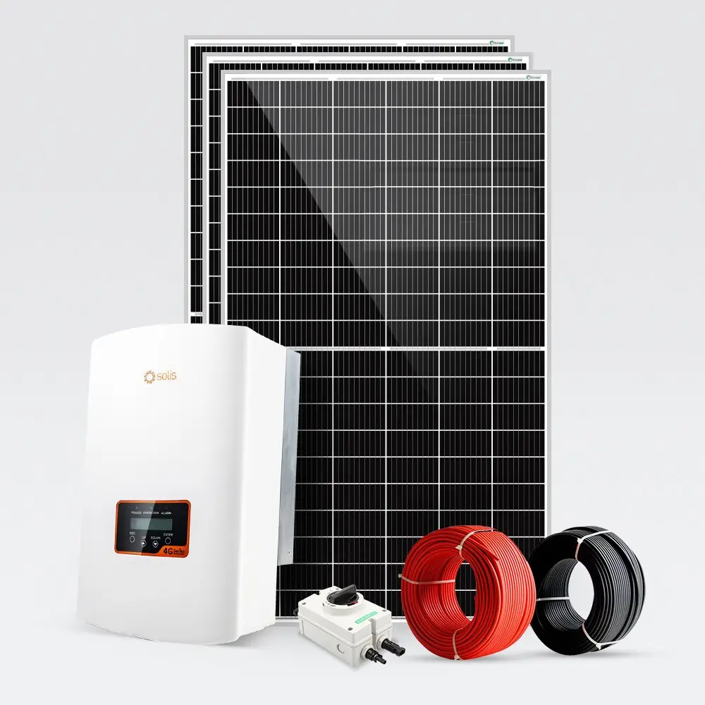 Полная сетчатая Солнечная кровельная система кВт фотоэлектрическая на сетке солнечная система кВт Солнечная система