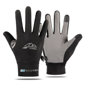 Gants <span class=keywords><strong>de</strong></span> cyclisme personnalisés OEM à doigts entiers avec grip respirant antidérapant pour le VTT et les sports <span class=keywords><strong>de</strong></span> plein air polyvalents - Product Image 2