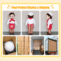 Costume de mascotte en peluche personnalisé, personnage avocat, costume de mascotte 3D pour la promotion de la marque de l'entreprise, événement de carnaval