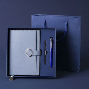 Set de Regalo de Cuaderno y Bolígrafos de Cuero PU Promocional al por Mayor, con Logotipo Personalizado, Impresión en Relieve, Regalo Moderno y Lujoso - Product Image 5