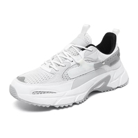 Chaussures de sport décontractées respirantes pour hommes, style baskets pour la marche, le jogging et la course à pied