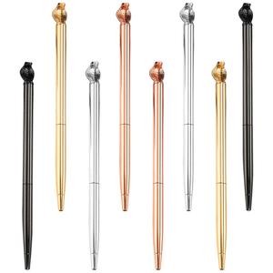 Bolígrafo Promocional Heada con Logotipo Personalizado, Diseño de Serpiente, Cuerpo Metálico, Animal de Dibujos Animados, Punta de 1.0 mm, Tinta y Color Personalizables - Product Image 1