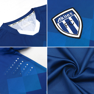 Tenues de football Spotiv à découpe automatisée, ensembles unisexes, survêtement de football, costume de football, impression numérique, 100% polyester, football rétro - Product Image 2