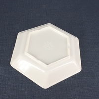 Assiettes en mélamine personnalisées nordiques pour salade de fruits, décoration de Noël de qualité alimentaire, décalcomanie, vaisselle irrégulière en plastique et céramique