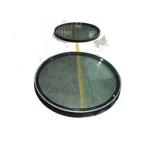 Ventana de Techo Circular de Vidrio Laminado con Certificación de Seguridad Estadounidense