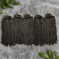 Nouvelle extension de cheveux humains DIY 2026 à micro-anneaux pour tresses, extensions à plumes, tressage sans nœuds, lot de cheveux humains sans trame