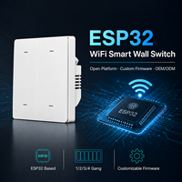 Carte de développement ESP32 Open Platform Tasmota WiFi pour interrupteur mural intelligent européen, micrologiciel personnalisé, maison intelligente OEM