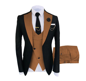 Blazer de costume homme slim fit, style business casual, très tendance, haute qualité, coupe ajustée, veste formelle. - Product Image 6