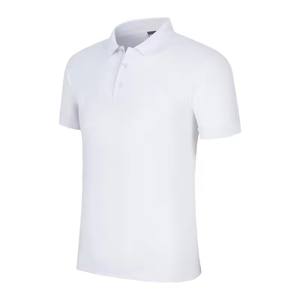 T-shirts <span class=keywords><strong>polo</strong></span> unisexes personnalisés 100% haut simple en gros en coton avec logo brodé et coupe longue surdimensionnée - Product Image 2