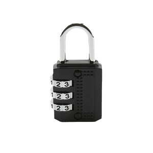 กุญแจรหัสแบบสามหลัก Hb02 ทำจากโลหะผสมสังกะสี สามารถตั้งรหัสใหม่ได้ เหมาะสำหรับล็อกเกอร์ในโรงยิม กระเป๋า ตู้เก็บของ เป้สะพายหลัง และกระเป๋าเดินทาง - Product Image 3