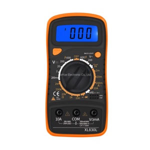 มัลติมิเตอร์ดิจิตอล XL830L ความแม่นยำสูง เครื่องทดสอบแรงดันไฟฟ้ากระแสสลับ/กระแสตรง พร้อมช่วงการวัด 200mV-600V วัดความต้านทานได้ 20-20M - Product Image 4