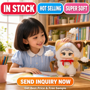 Boîte mystère de jouets en peluche moelleux, directement de l'usine, série de dessins animés, série de fête amusante et tendance, cadeau mignon pour bébé en émail - Product Image 2