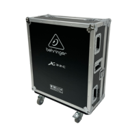 Boîtier de mixeur numérique DJ de haute qualité fabriqué par OEM pour X32C, 2 portes, 4 roues, fermeture à rabat, indice de protection IP67, robuste