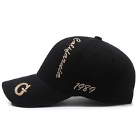Gorra de Béisbol Deportiva de 6 Paneles con Protección Solar, de Fibra de Algodón, con Letras Bordadas, para Hombre y Mujer, Venta al Por Mayor