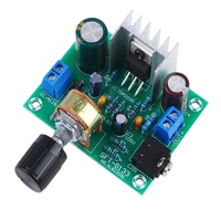 Carte d'amplificateur de puissance numérique TDA2030A Mono 15W, module d'amplificateur audio haute fidélité, alimentation 9-20V