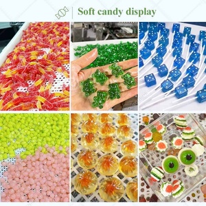 Ligne de production d'ours gommeux Tofee Deposit Sour <span class=keywords><strong>Candy</strong></span> Strips Machine pour <span class=keywords><strong>la</strong></span> fabrication des bonbons et sucettes - Product Image 6