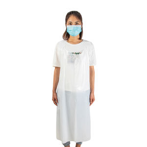<span class=keywords><strong>Tablier</strong></span> jetable en <span class=keywords><strong>plastique</strong></span> PE blanc, livraison gratuite OEM, usine, étanche, pour le lave-vaisselle - Product Image 5