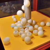 Code de couleur blanc 40mm balle de Bingo personnalisée jeu de Tennis de Table de loterie balle de Bingo de loterie RFID personnalisée