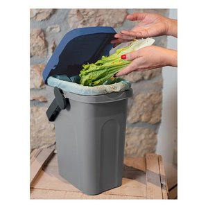 Pattumiera (7Lt) HOME ECO SYSTEM Bleu 70792 - Product Image 1