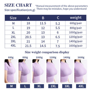Formes de seins artificiels réalistes en silicone OEM/ODM pour transgenres, travestis, seins externes, drag queen, cosplay - Product Image 6