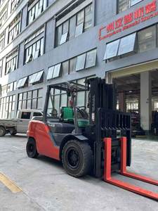 Chariot élévateur diesel certifié CE 4t 5t, marque originale HELI 45, mini chariot élévateur d'occasion avec moteur de haute qualité, certifié EPR France WEEE - Product Image 4