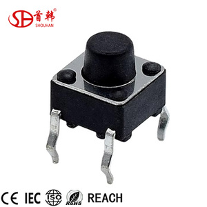 Skhhbya010 evqpag07k momentary điều khiển từ xa 6*6mm 4 pin Dip bề mặt gắn kết tact xúc giác chuyển đổi nó-1109 - Product Image 1