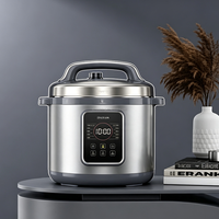 Cuisinière électrique intelligente 5L, contrôle par micro-ordinateur, verrouillage de sécurité, cuisson rapide, appareil de cuisine