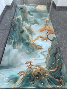 Nouvelle conception, autocollant mural en mousse IXPE imprimé en 3D, <span class=keywords><strong>papier</strong></span> <span class=keywords><strong>peint</strong></span> brillant, installation facile, panneaux muraux de rénovation pour murs anciens - Product Image 2
