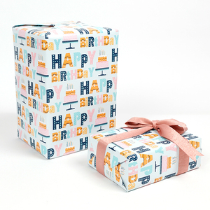 High Quality Colorful <b>Birthday</b> Gift <b>Wrapping</b> Tissue <b>Paper</b> Fun Designs for Memorable Celebrations - Product Image 3