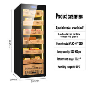 Humidor Électrique Domestique Intégré Silencieux et Économe en Énergie avec Atomisation Ultrasonique et Humidification Uniforme en Acier Inoxydable - Product Image 6