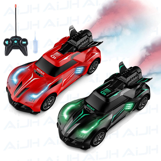 AiJH 1:20 Remote Control Car With Light and Spray Electric Radio Controlled Raceauto Rc Racing Car Toy
