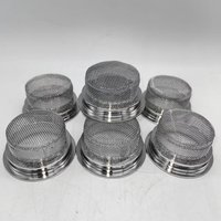 Keranjang Saringan Jaring Baja Tahan Karat untuk Mesin Efisiensi Tinggi, Elemen Filter Cairan dengan Filtrasi 95%+