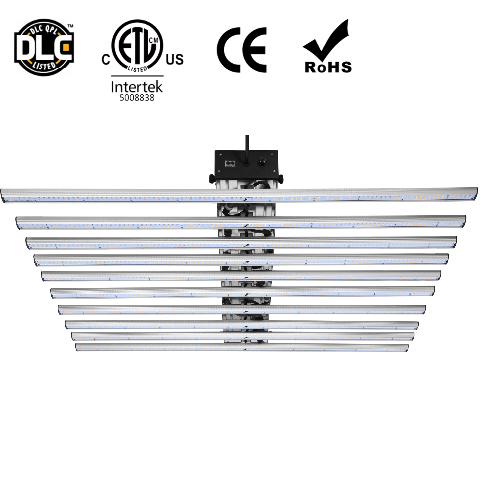 A Énuméré D'intérieur Hydroponique Ferme Verticale Spectre Complet Pousser La Lumière 640W A Mené lampe Lumière