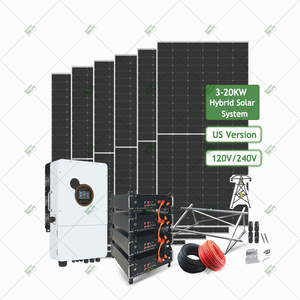 Hot Sale 10kw 12kw 20kw House Complete <b>Solar</b> System <b>Kit</b> 30kw 50kw 100kw Hybrid <b>Power</b> for Home Use WS-10K-HY <b>Solar</b> System O - Product Image 1