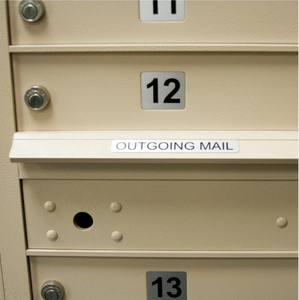 Unidad de Buzón Metálico con 8 Puertas y 4 Casilleros para Paquetes, Montaje en Pared, Diseño Minimalista y Duradero, con Orificio para Cerradura de Correos (USPS) - Product Image 3